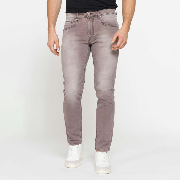 JEANS UOMO 5 TASCHE MOD. 717 SLIM FIT CON TRATTAMENTI