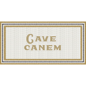 Alfombras vinílicas de Ceramiko - Mosaico romano "Cave Canem"