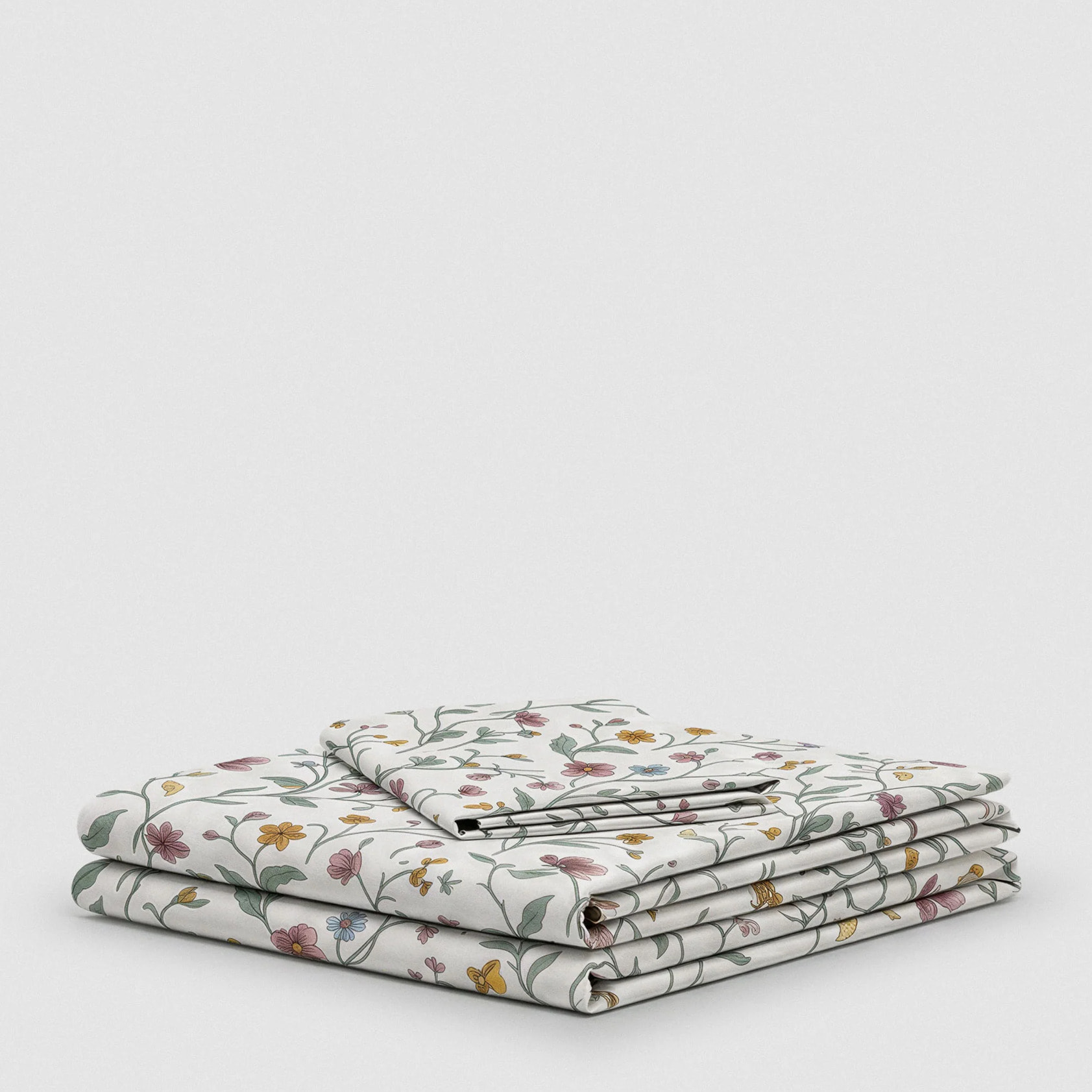 Juego sábanas algodón lauril natural