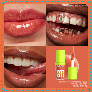 NYX Professional Makeup Collection Limitée Gingerbaddies Land Kit Fat Oil