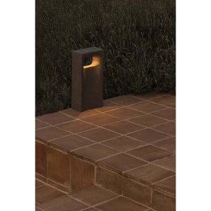 GLINT 157 Lampada paletti muro grigio 2700K