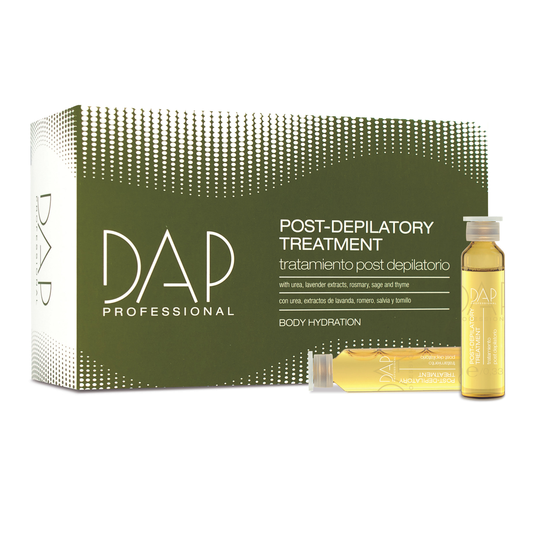 Ampoules bio-shock post depil 12x10 ml.