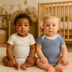 Pack 4 Body Basico Manga Corta