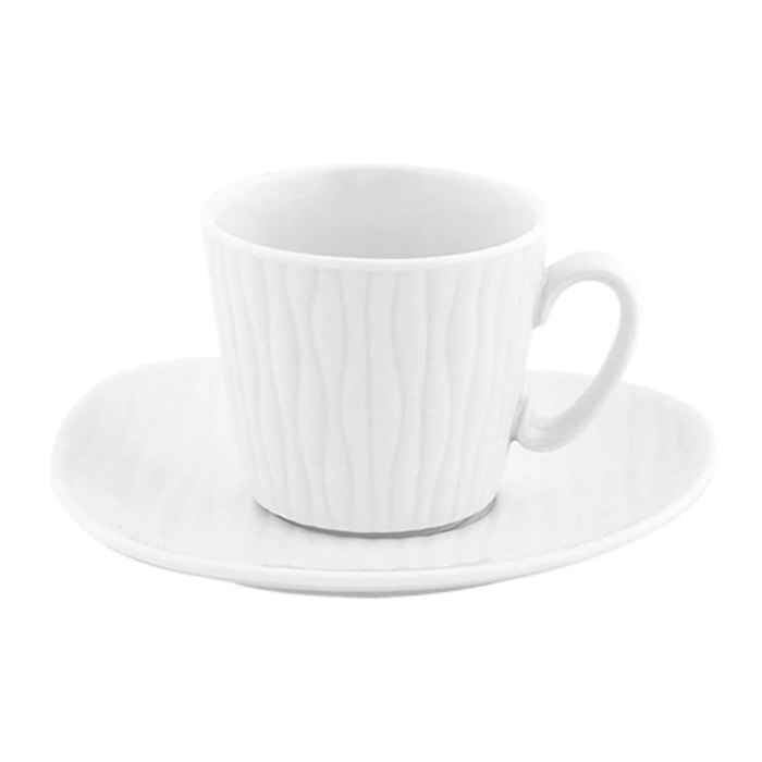 Set da caffè Ylang da 6 pezzi in porcellana