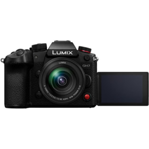 Appareil photo Hybride PANASONIC GH7 noir +12-60mm Lumix