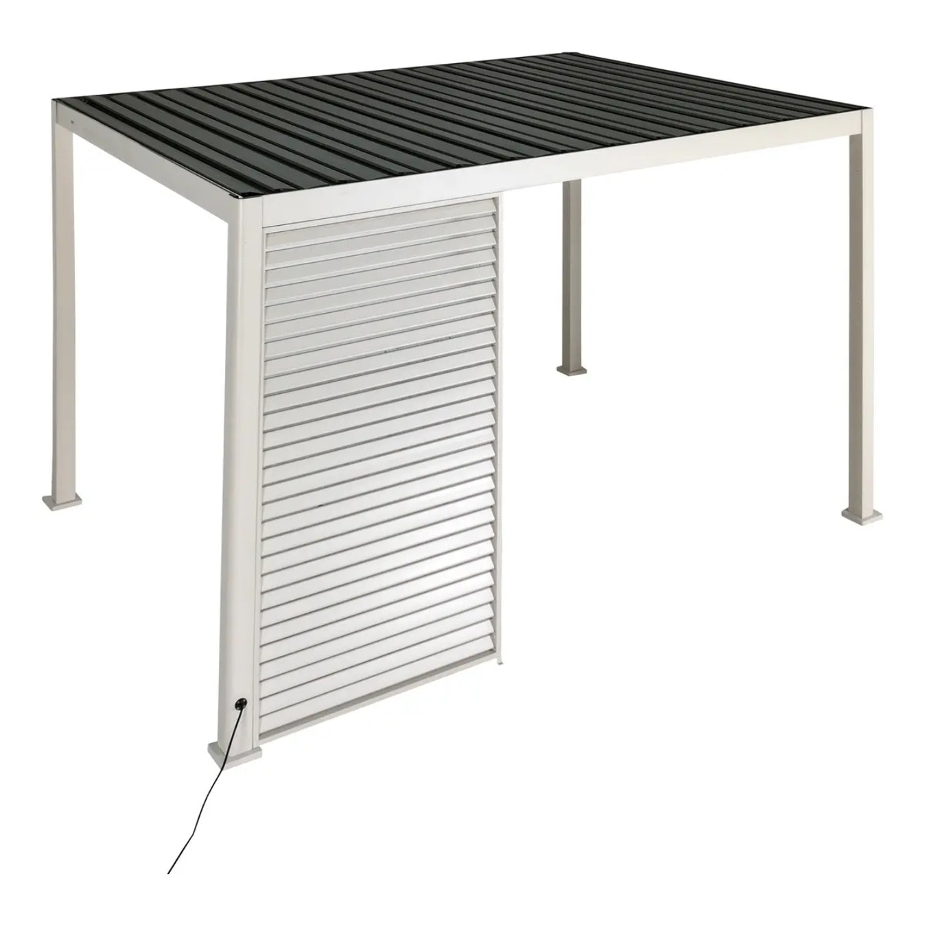 Persienne pour pergola Evora 4x3m argile