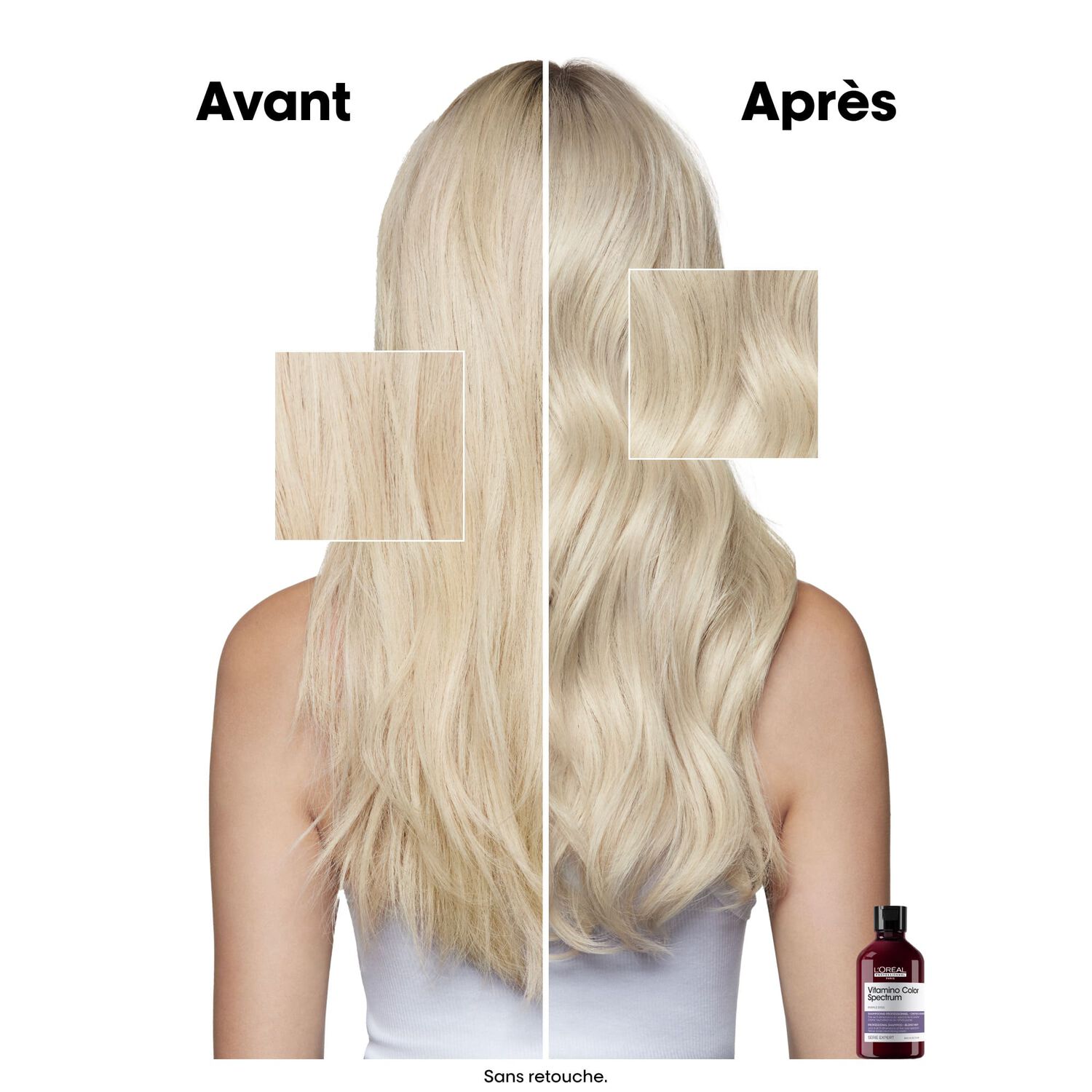 Série Expert Vitamino Color Spectrum - Shampoing Neutralisant Violet 300 ml