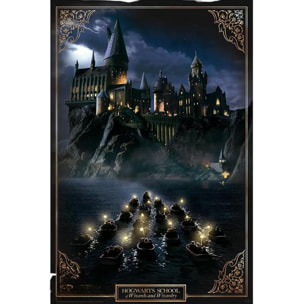 Harry Potter Poster il Castello di Hogwarts 91.5 x 61 cm AbyStyle