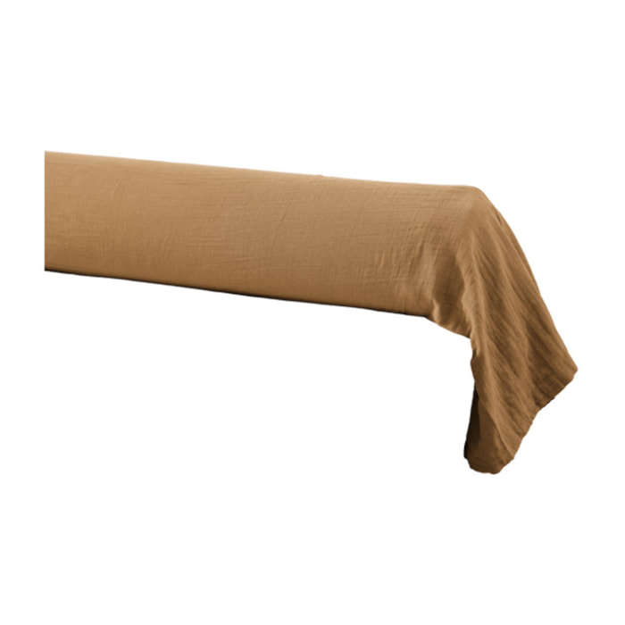 Housse de traversin en gaze de coton 85 x 185 cm - GAIA