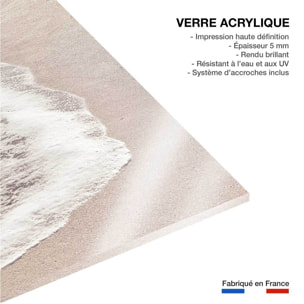 Tableau rivage rose Tableau plexiglas