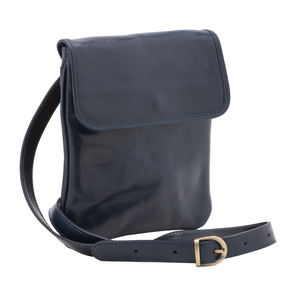 Borsa a tracolla  da uomo In Vera pelle Made in Italy 25x23x4 cm