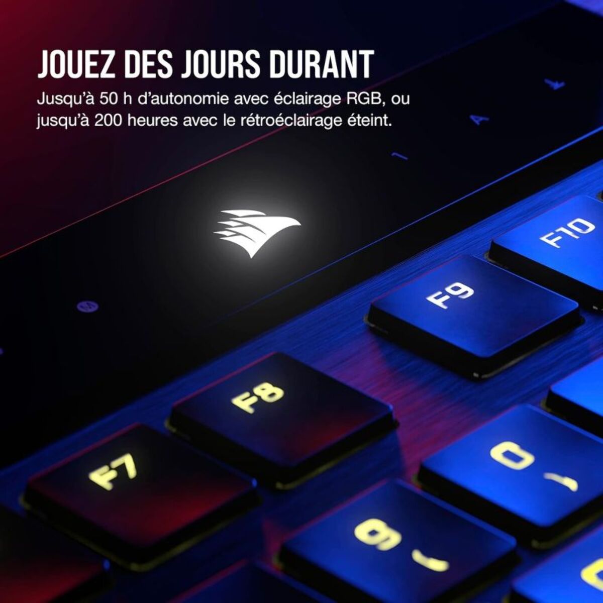 Clavier gamer sans fil CORSAIR K100 AIR Wireless