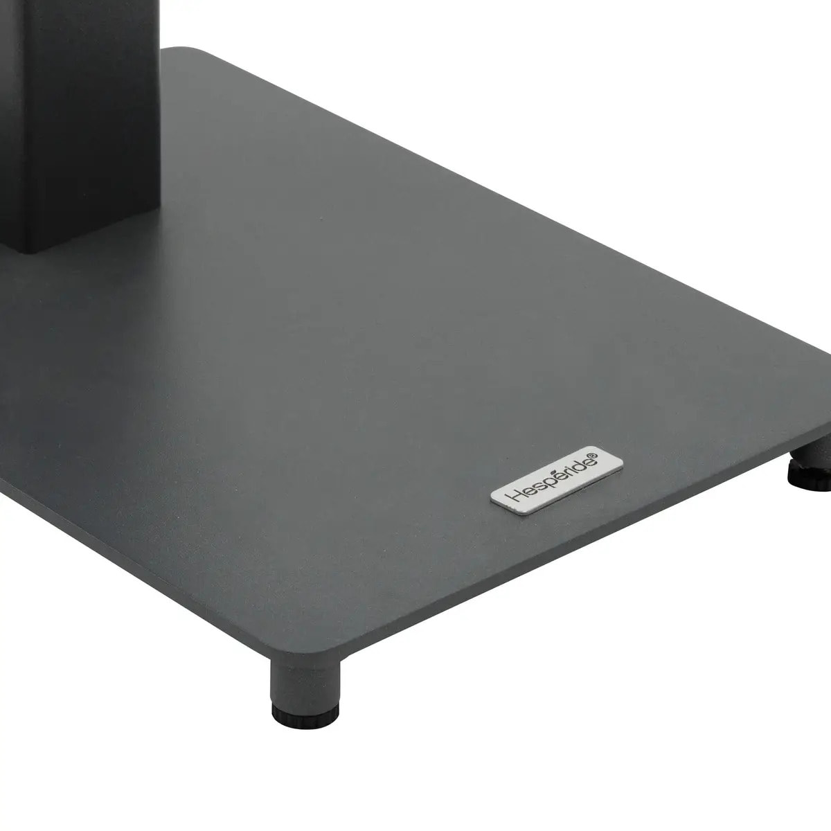 Table d'appoint de jardin "Venuzia" graphite 50 x 50cm en aluminium