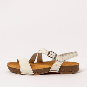 Sandalias 1045 NAPPA CREAM/ I BREATHE color Cream