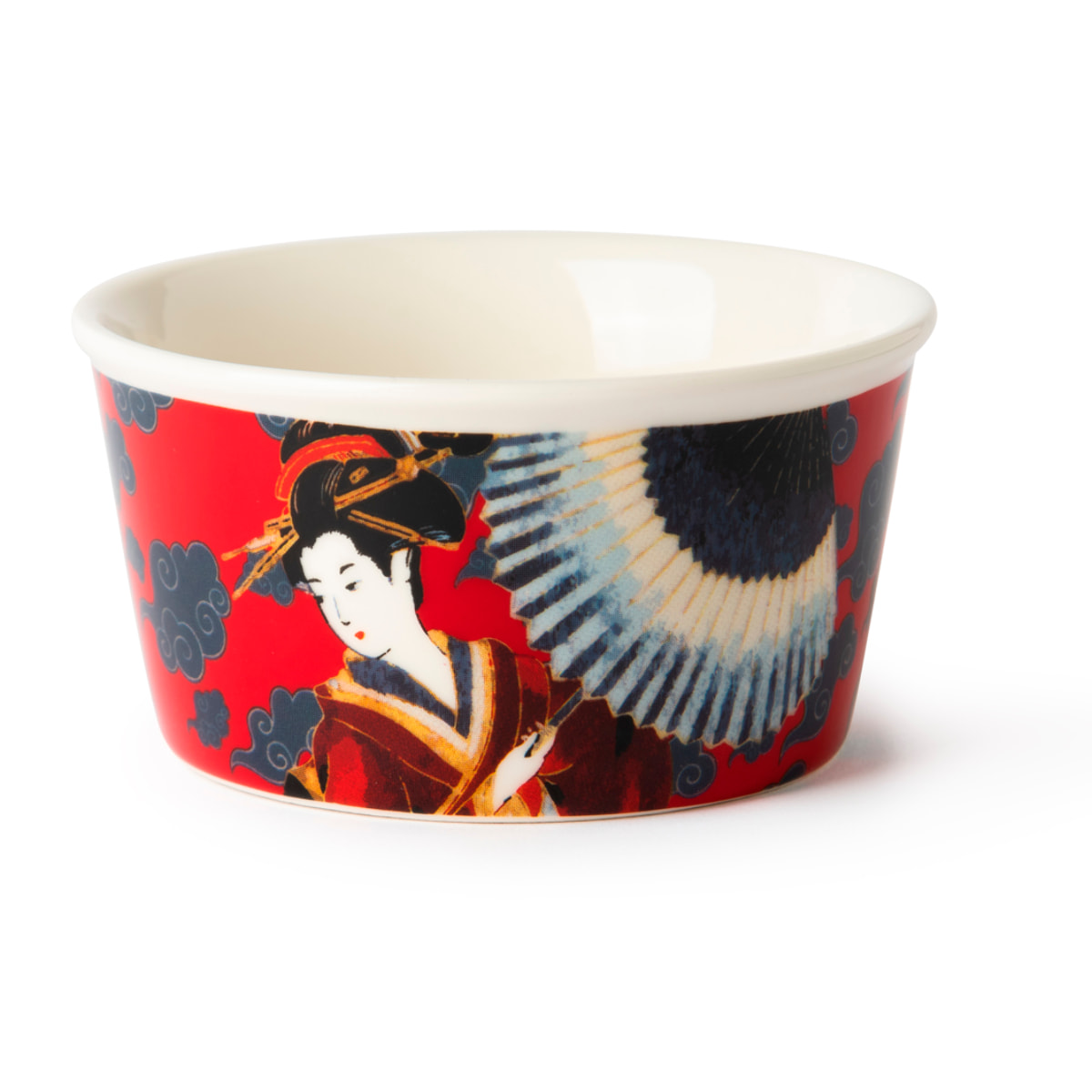 Lot de 6 bols Excelsa Kimono, porcelaine New Bone China, multicolore