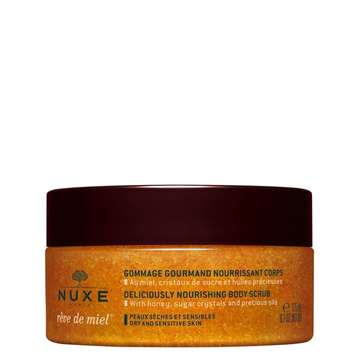 Rêve De Miel  - Gommage Gourmand Nourrissant Corps  - Peaux sèches et sensibles - 175ml