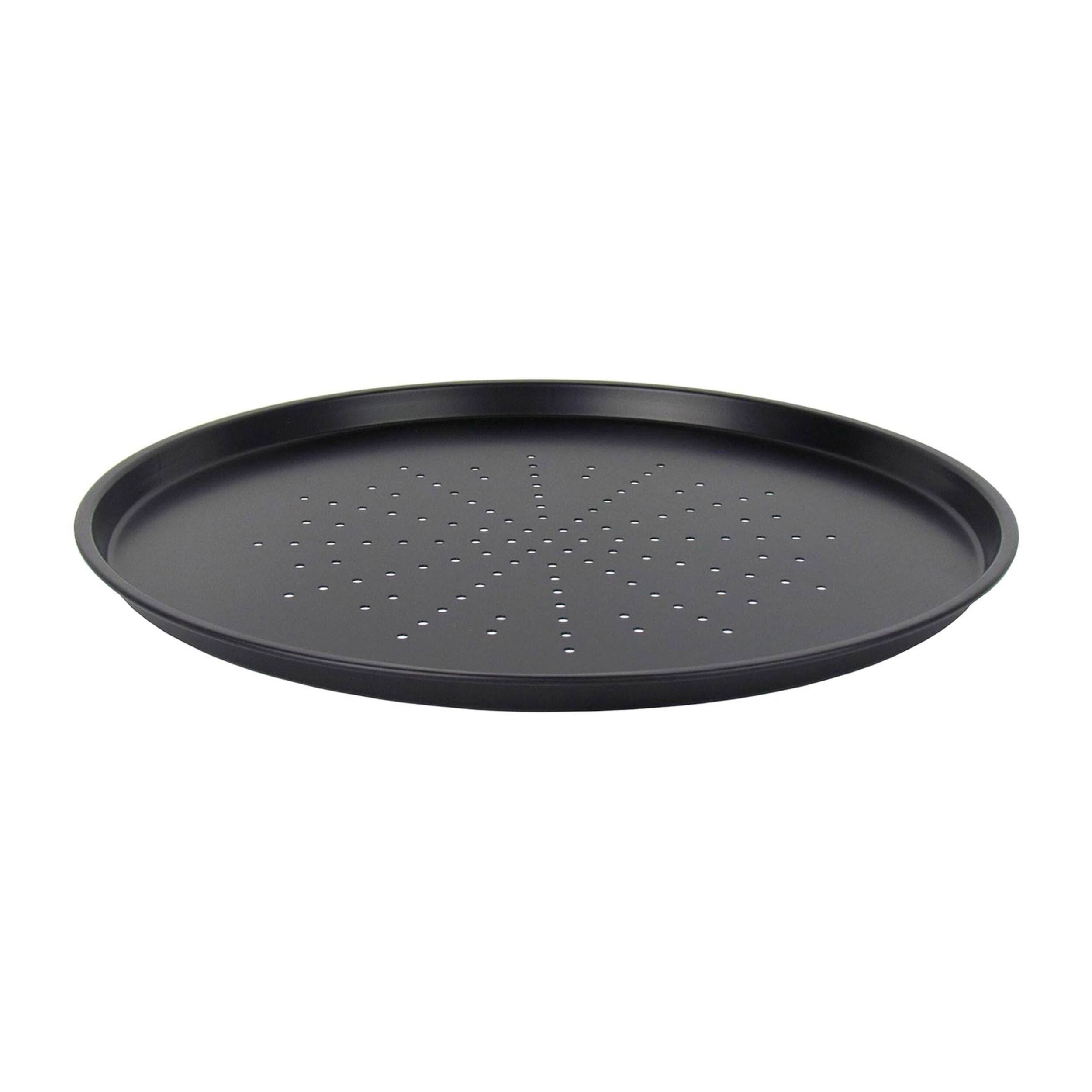 Juego de horneado de pizza de 4 pzs con soporte de alambre y 3 bandejas