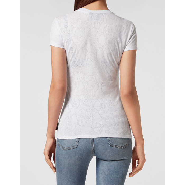 PHILIPP PLEIN T-Shirt Round Neck GOTHIC PLEIN