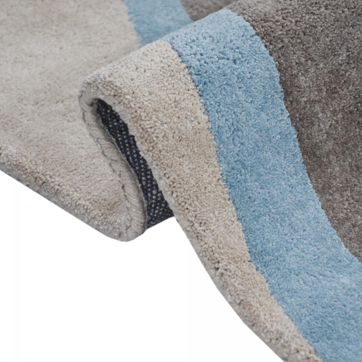 Tapis salon et chambre fait à la main en coton PAVU