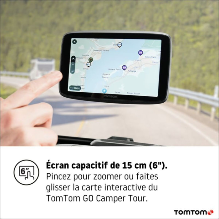 GPS TOMTOM GO Camper Tour