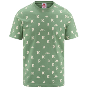 T-Shirts & Top Kappa Uomo AUTHENTIC FOOL ORGANIC