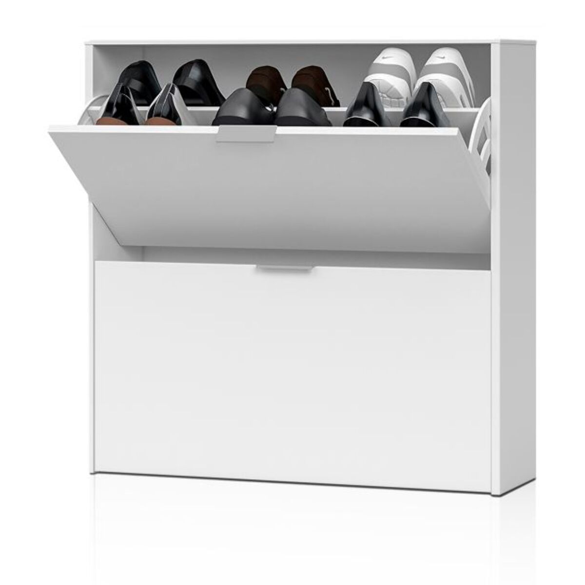 Zapatero Nubo 2 Puertas Blanco