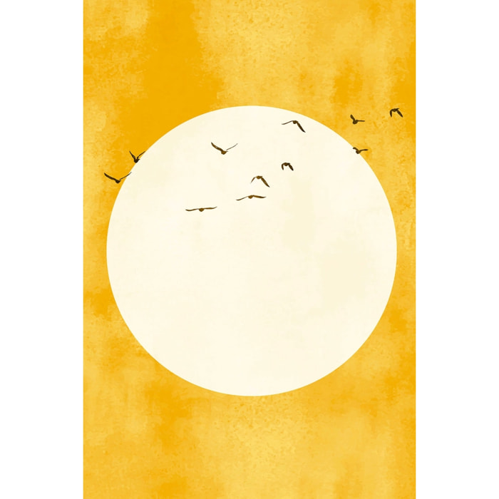 Tableau dessin Eternel coucher du soleil Tableau plexiglas