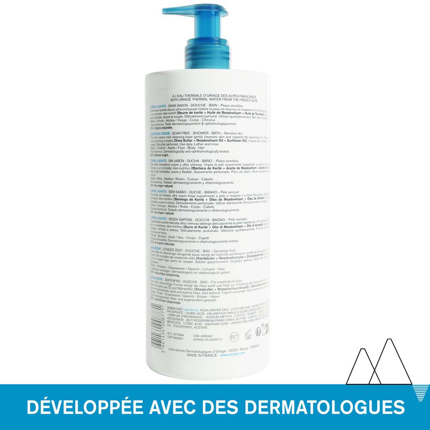Crème Lavante - Nettoie, Nourrie, Protège