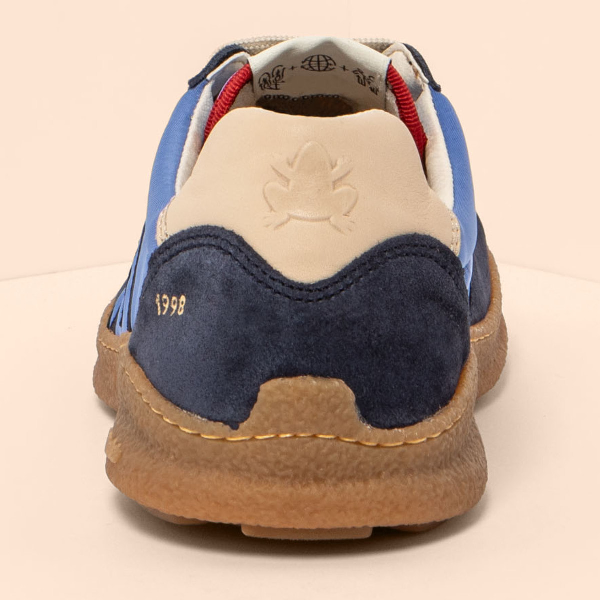 Zapatos N5435A MULTI MATERIAL DENIM/OROEL color Denim