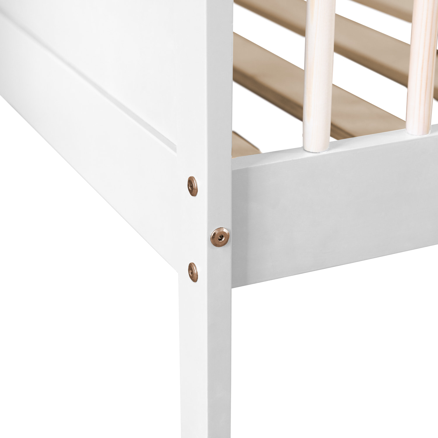 Lit pour enfant 190x90cm blanc ADAM