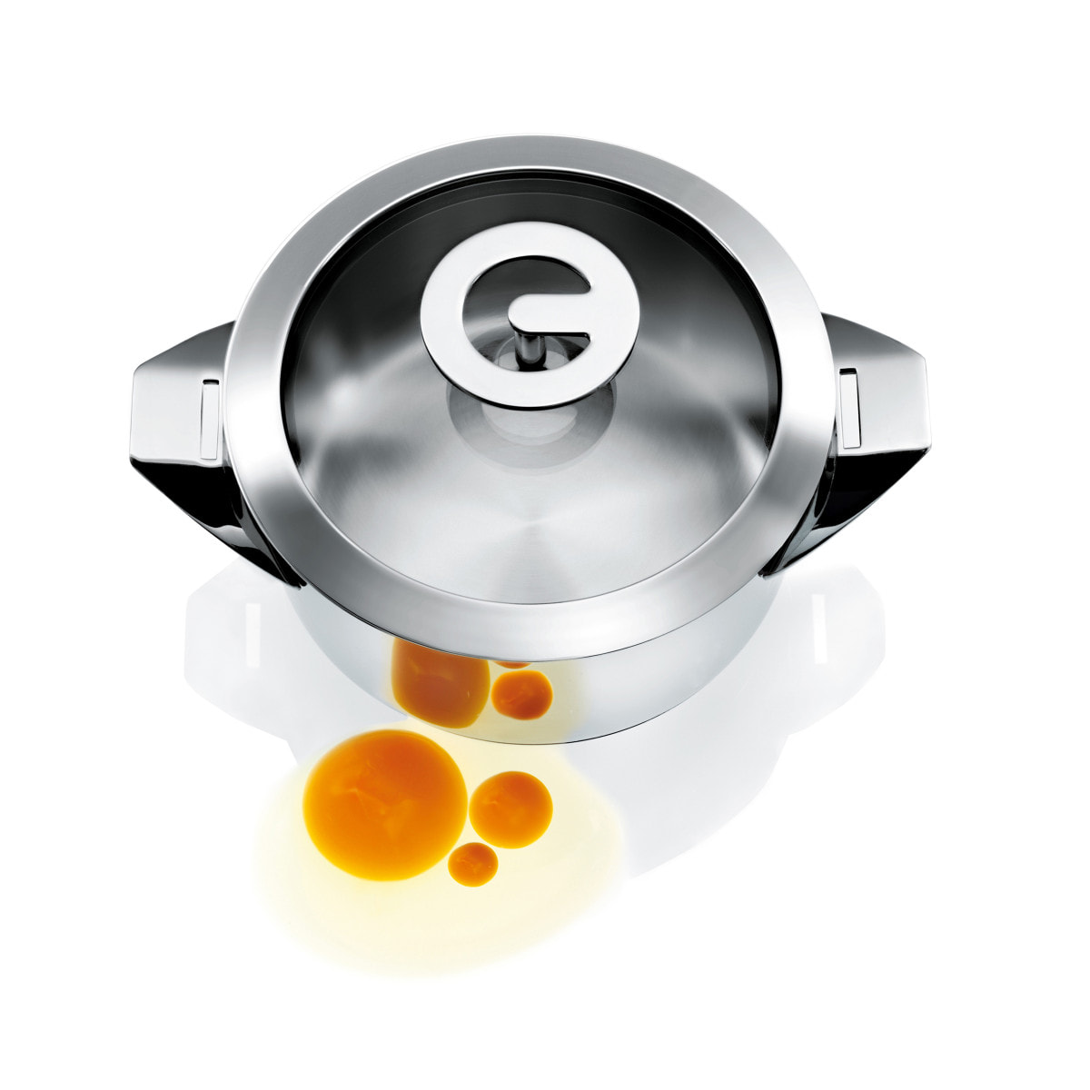 Eclipse - Sauteuse 24cm inox avec couvercle