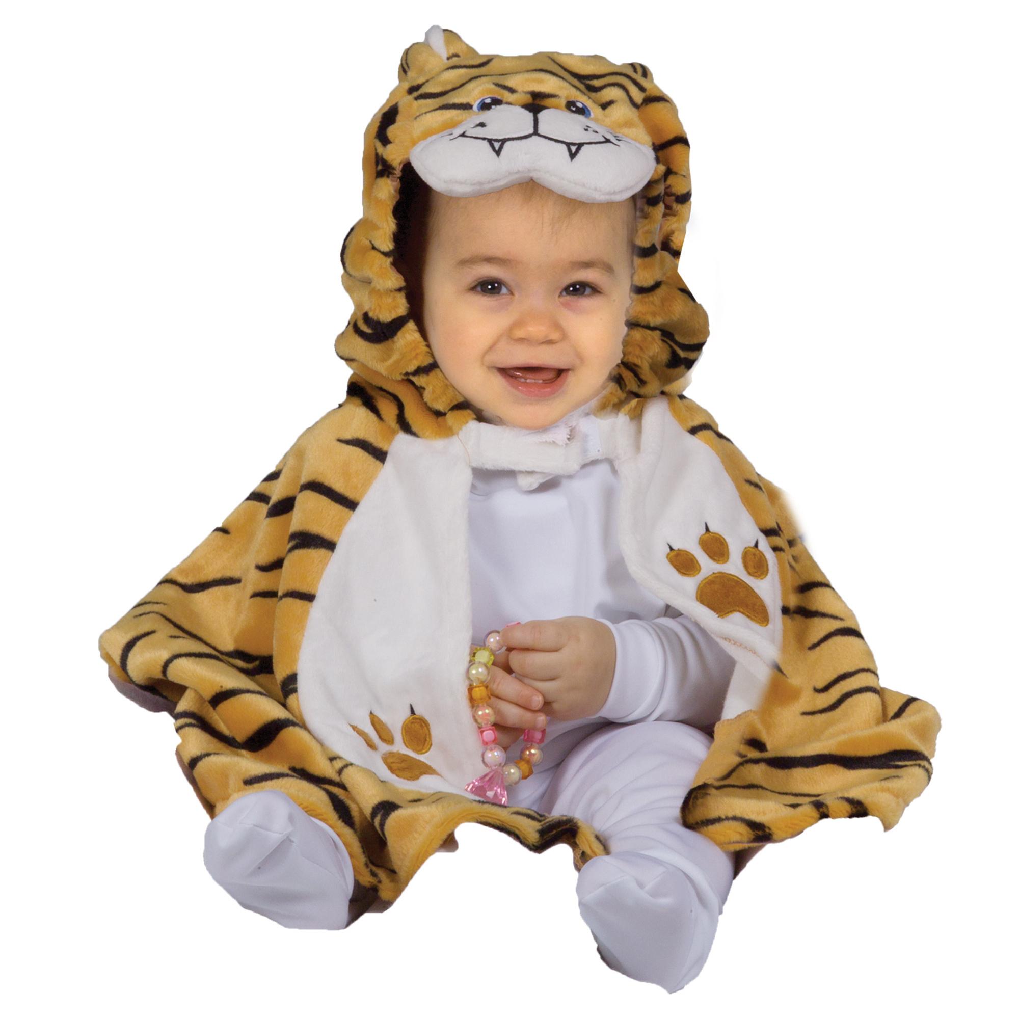 Costume Travestimento Tigrotto Mantellino Bambino Unisex