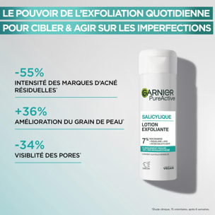 Garnier PureActive Salicylique Lotion Exfoliante 120mL