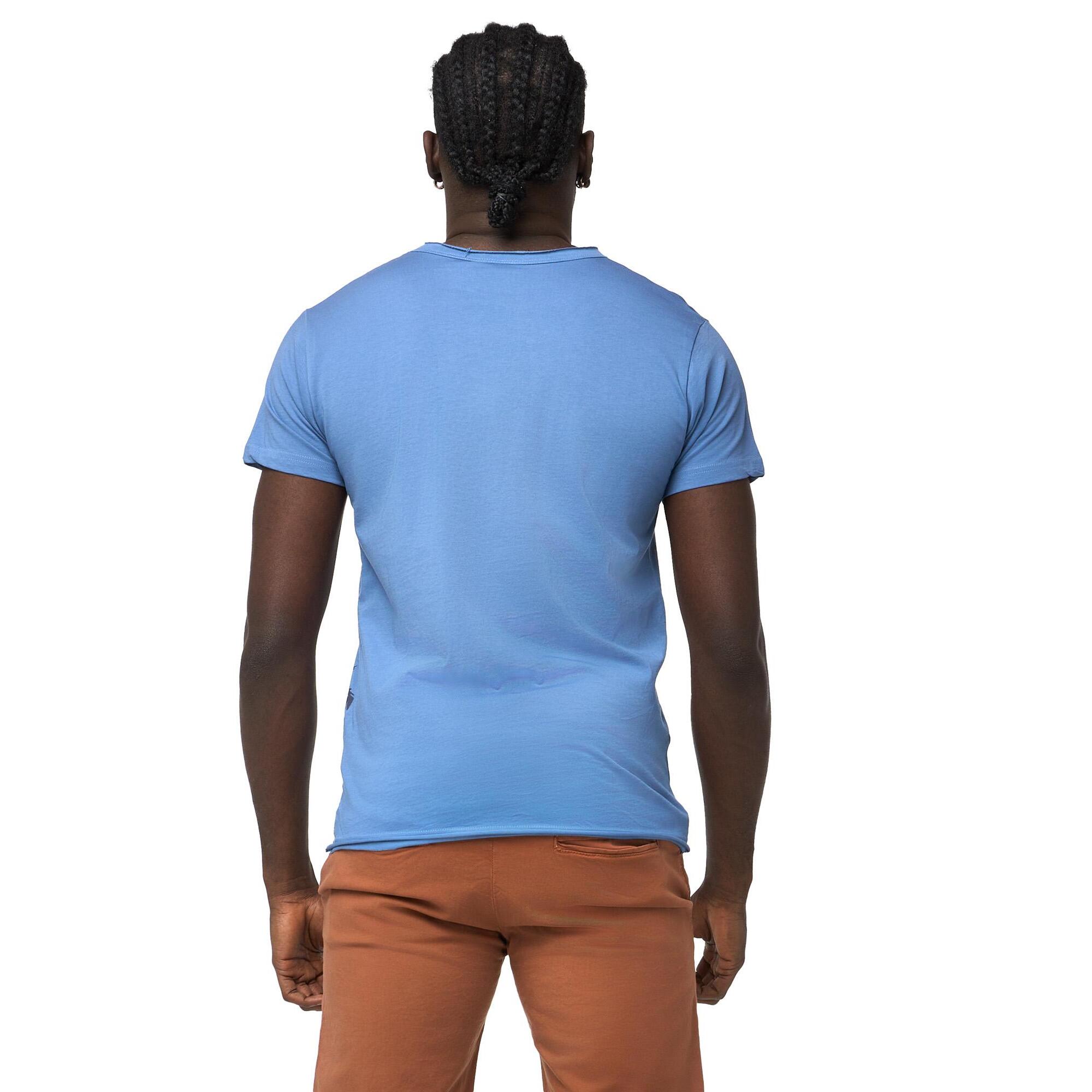 T-shirt a maniche corte stampata Leone Beach