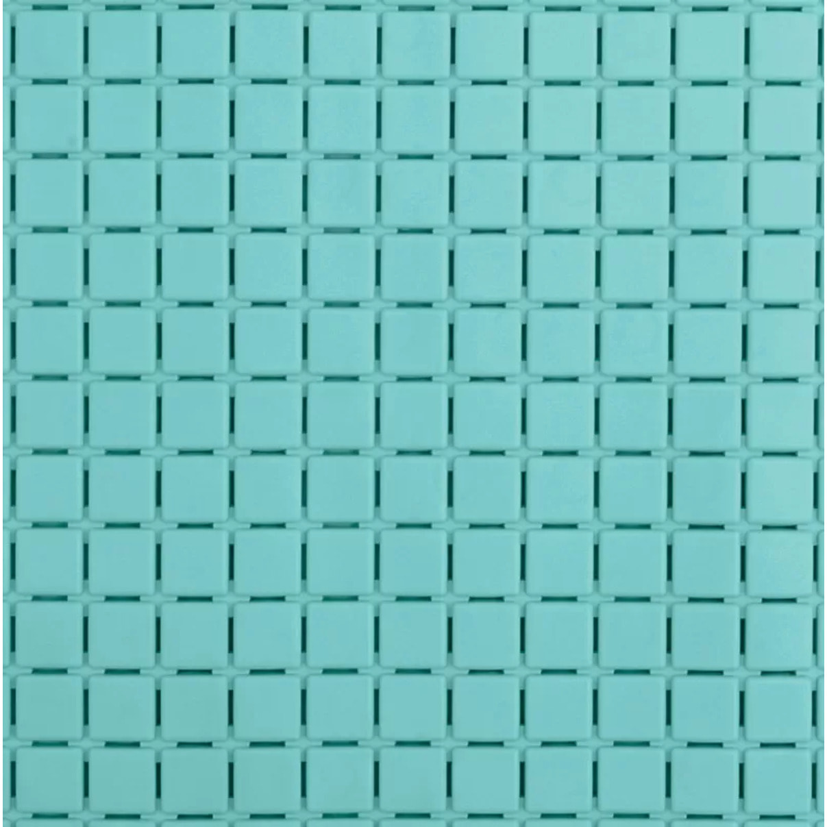 TAPIS ANTI DERAPANT QUADRO PREM 54X54CM AQUA