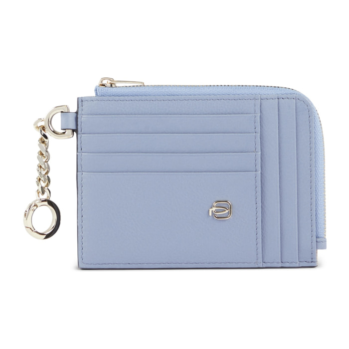 Piquadro Portacarte donna con portachiavi