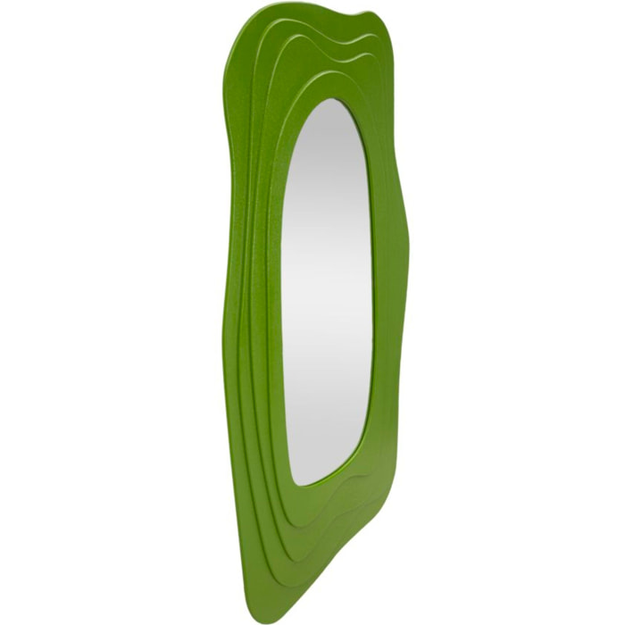SPECCHIO DA MURO DAFNE VERDE CM 90X4X165