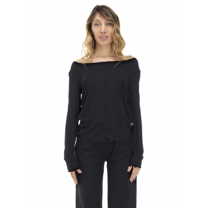 Camiseta de manga larga para mujer Earth Tones