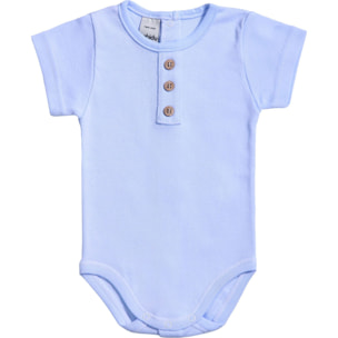 Body bebé manga corta con tapeta