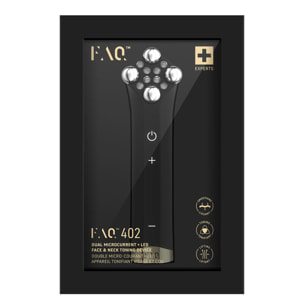 FAQ™ 402 - Appareil de Toning LED à Double Microcourant pour le Visage - Lumière Rouge et NIR