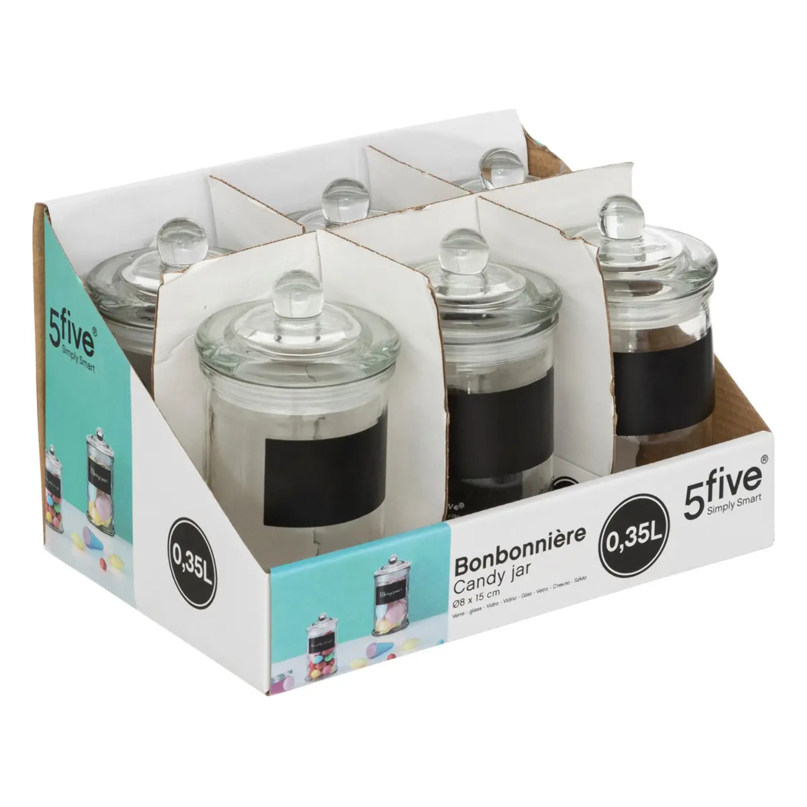 Bocal verre 035L
