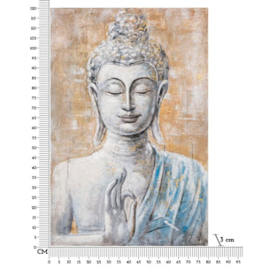 DIPINTO SU TELA BUDDHA LIGHT -B- CM 80X3X120