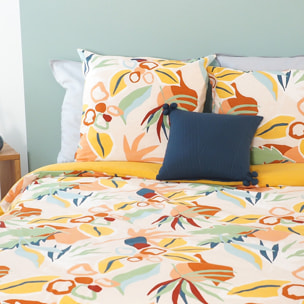 Parure housse de couette 2pcs 100% coton 57 fils lucia