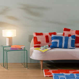 Lampe à poser "Asti" argile H36cm