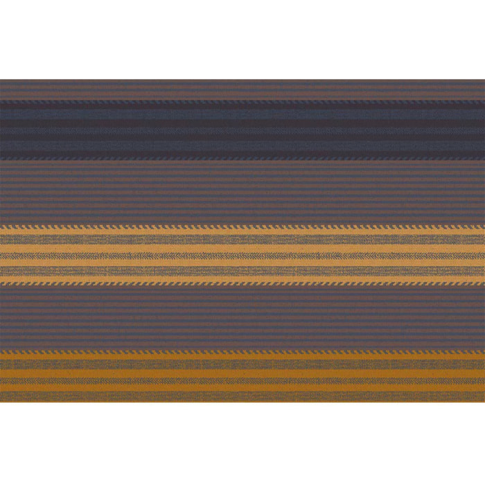 Set pur coton motif jacquard brun marron Mille bambous onyx