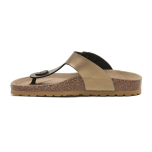 SANDALIA BABUNKERS MARRON