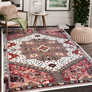 Tapis orient tissé motif traditionnel VEPU