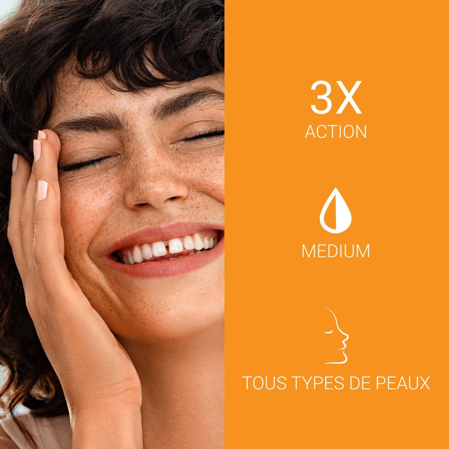 Sun Protection SPF50+ - Gel Crème Teinté - Medium 50 ml