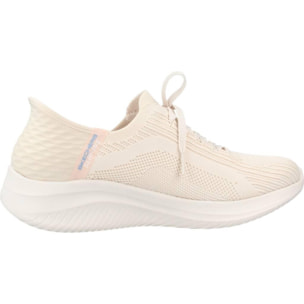 Sneakers De  Mujer Slip-ins: Ultra Flex 3.0 Tonal Stretc Beis