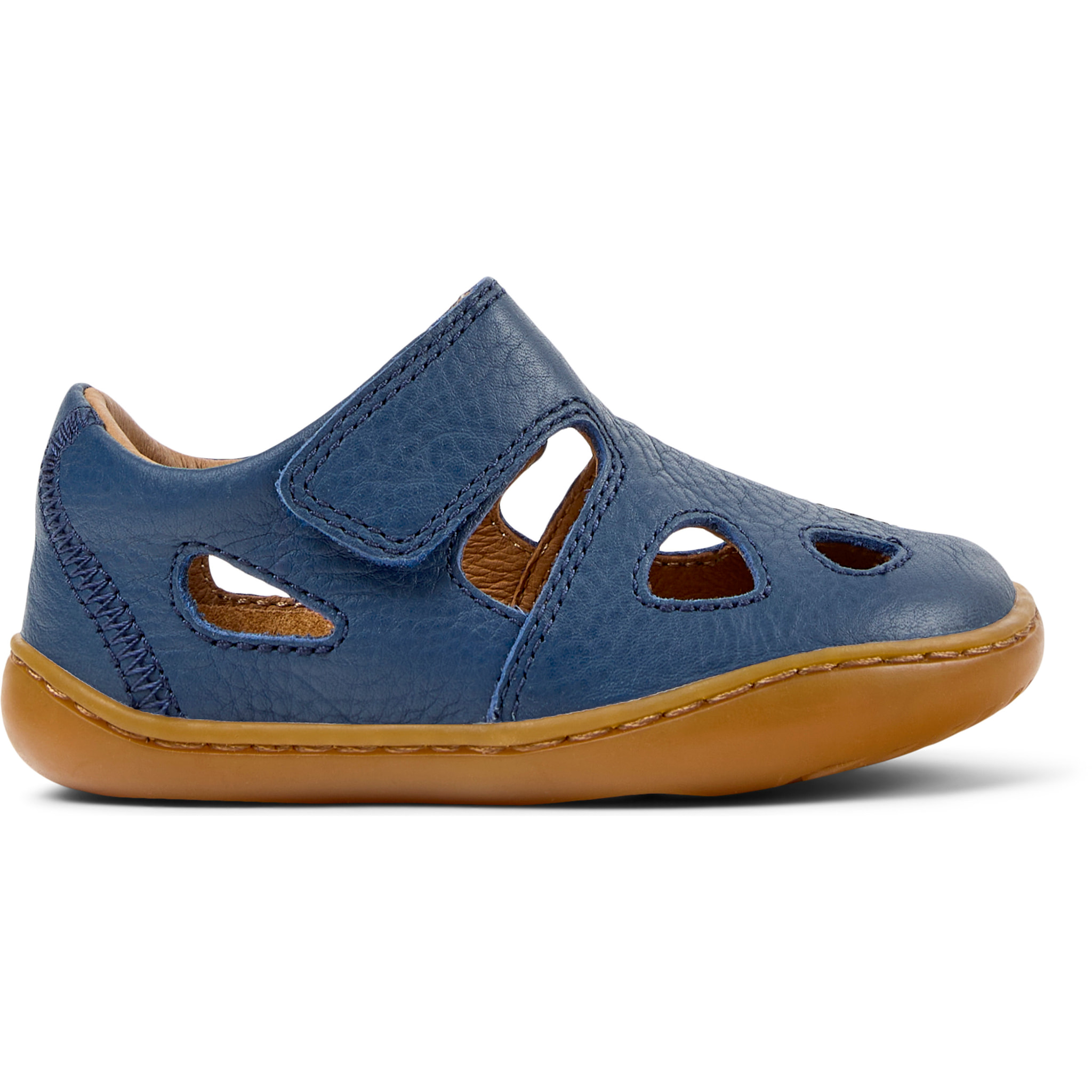 Ballerini - CAMPER Peu Cami - Blu - Pelle liscia